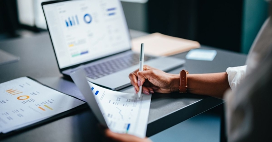checking business financial document